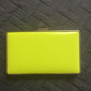 Neon Yellow Wallet